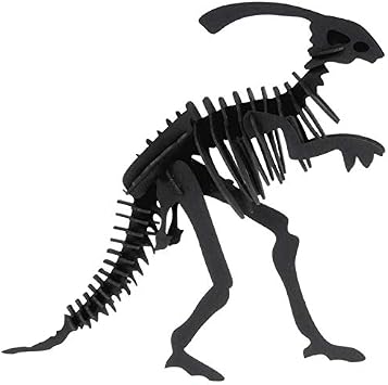 Fridolin 3D paper model parasaurolophus