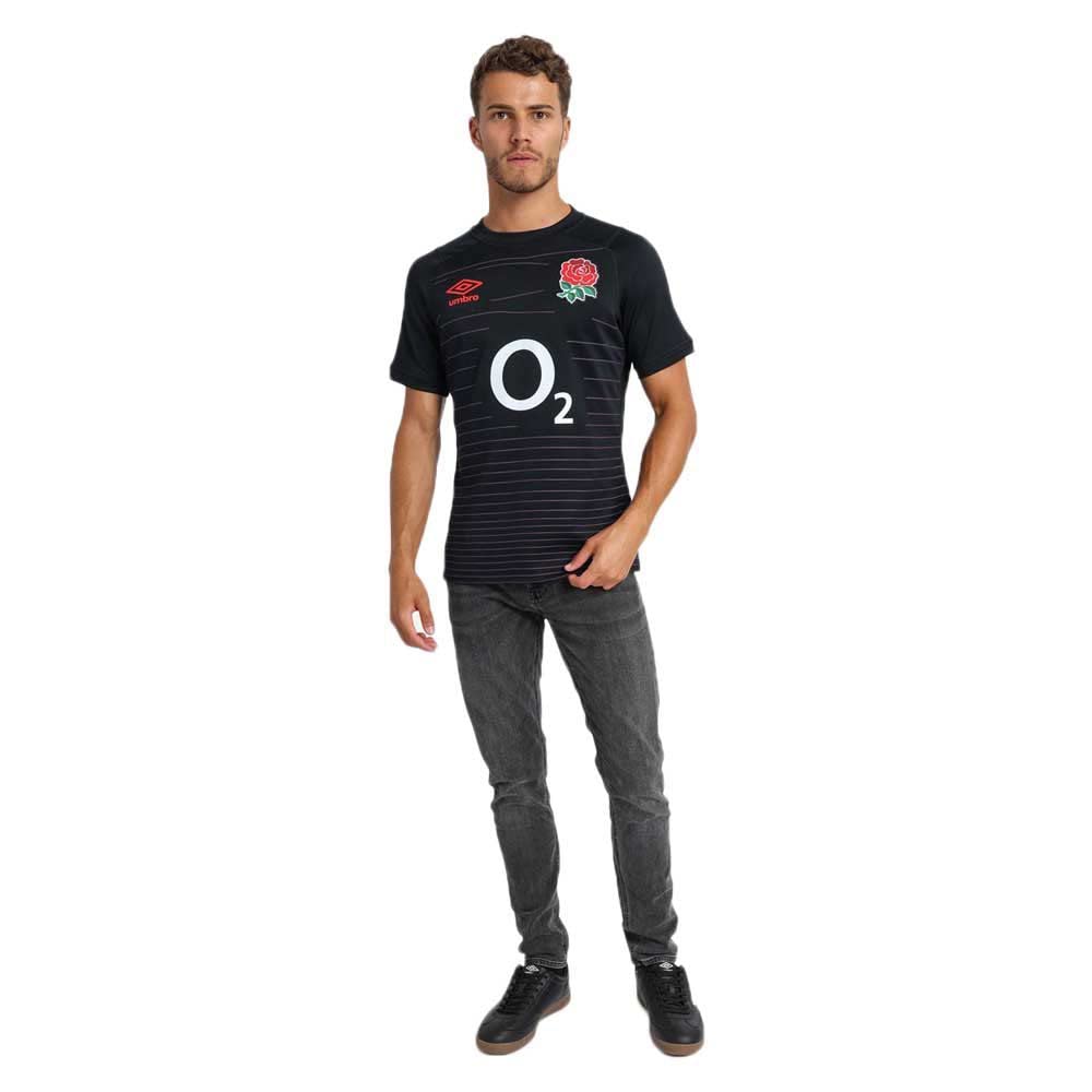 Umbro Camiseta réplica Alternativa de Inglaterra SS Jersey Kit, Producto con Licencia Oficial, L para Hombre