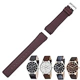 Genuine Leather Watch Strap Replacement for Skagen - 331XLSLB 331XLSLC4 331XLSL1 331XLRLD 331XLRLBO 331XLRLB (Brown-2)