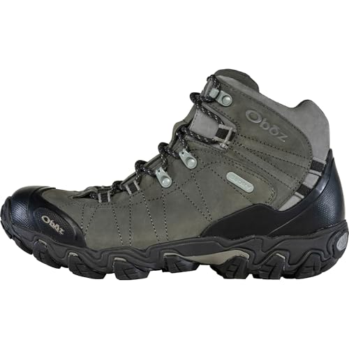 Oboz Men's Bridger Mid B-Dry Hiking Boot, Charcoal, 11 Medium