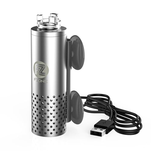 FZONE Aquarium Surface Skimmer, Mini Electric Surface Skimmer with USB Power for Planted Aquariums