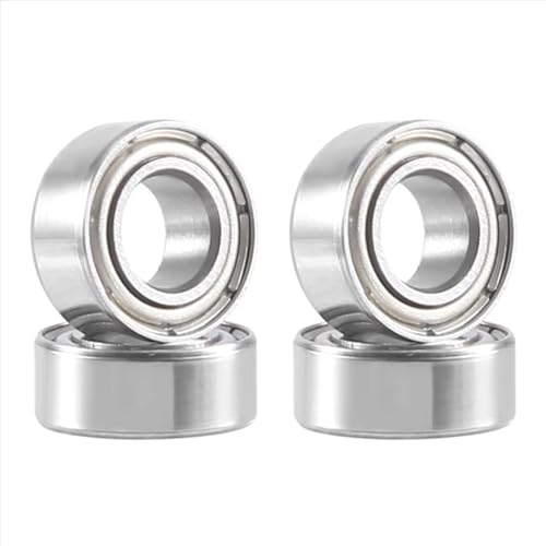 Para JLB Para Racing Para Cheetah 1/10 4 Piezas De Rodamiento De Bolas 5X10X4MM BE002 Piezas De Repuesto Para Coche RC Sin Escobillas Accesorios RC Rodamientos