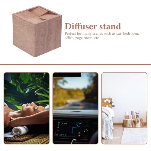 Difusor de aromas de madera esencial GLEAVI para auto y oficina miniatura 3