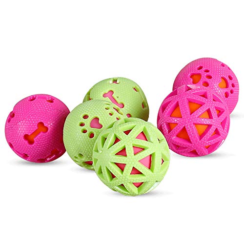 Dog Trust Combo of 3 Squeaky Interactive Ball Toy, Pet Toy Ball in Ball for Dog/Puppy-Small-Multicolored (B08DMXRN5X) Amazon Price History, Amazon Price Tracker