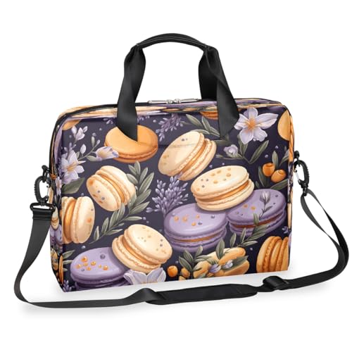 Bolso para Laptop 15.6-16 pulgadas Flores Morado miniatura 1