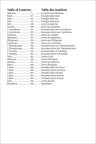 Semeur, NIV, French/English Bilingual New Testament, Paperback