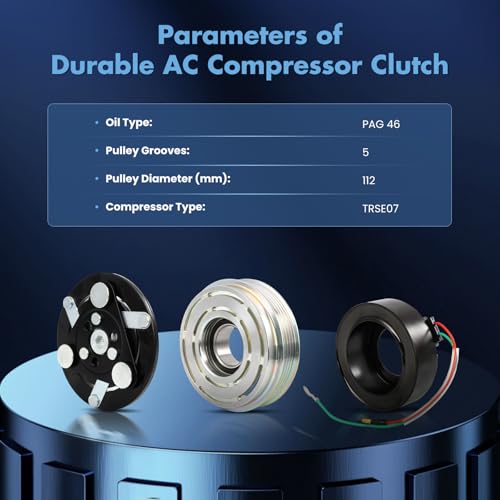 Image of ECCPP A /C Compressor Clutch 2006-2008 Fit for Honda Fit 1.5L AC Clutch