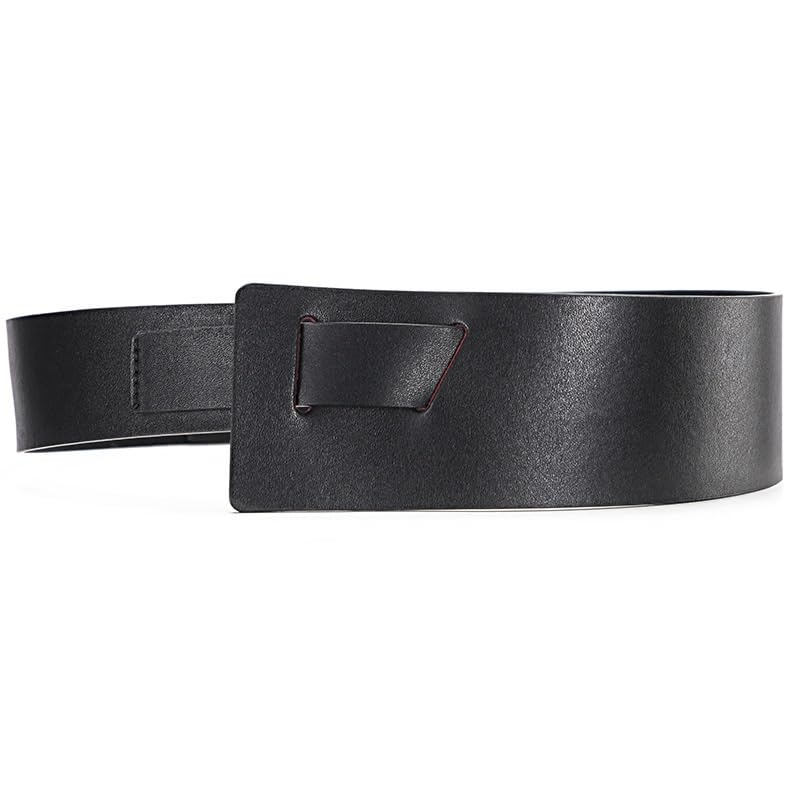 Women's Genuine Leather Wide Belt Women's Accessories Waist-tightening Sweater4