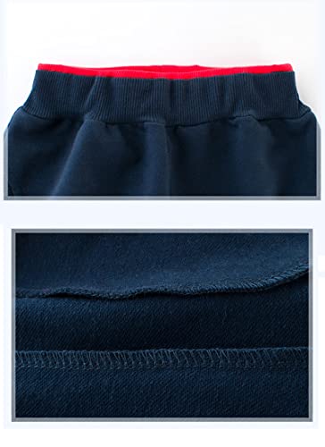 Toddler Boys Sweatpants Kids Sport Jogger Pants Cotton Active Pants Multipack4