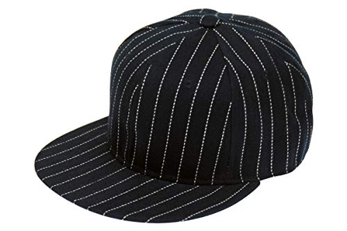 Preisvergleich Produktbild Basecap Flatcap Gang Fitted Flat Cap Black L-XL