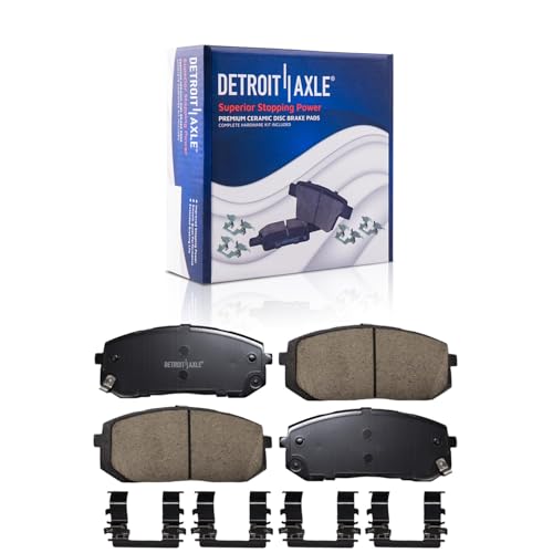 Image of Detroit Axle - Front Brake Kit for Hyundai 21-23 Elantra 20-23 Sonata