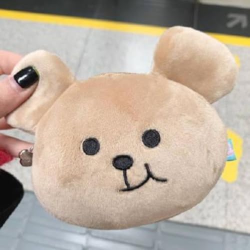 Cartoon Teddy Bear Wallet Bear Bag Cute Coin Wallet Plush Coin Purse Ultra -mini bag Fashion Purses And4