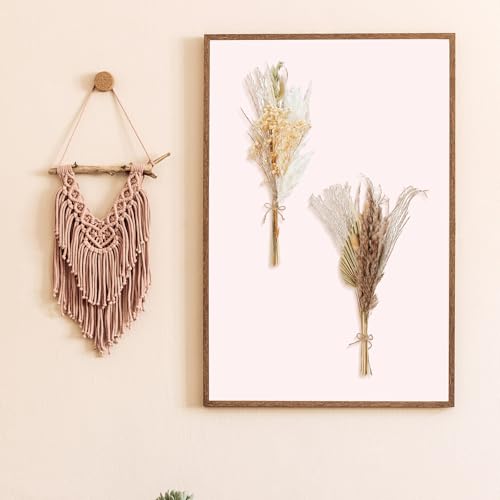 Ramo de flores secas Boho grande x6 de 16 pulgadas miniatura 6