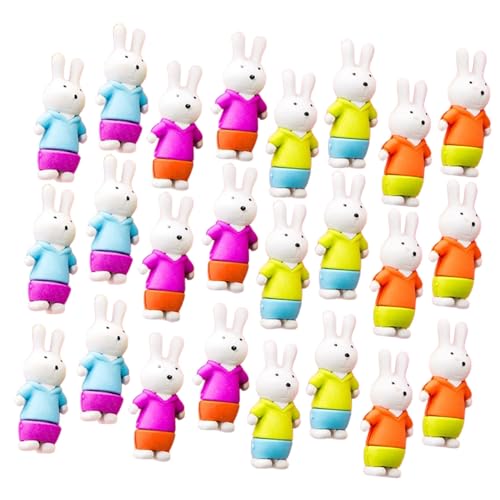 FONDOTIN 36個 可愛いラビット消し 向けパーティーフェイバー 学校教室用 文房具賞品 小学生に