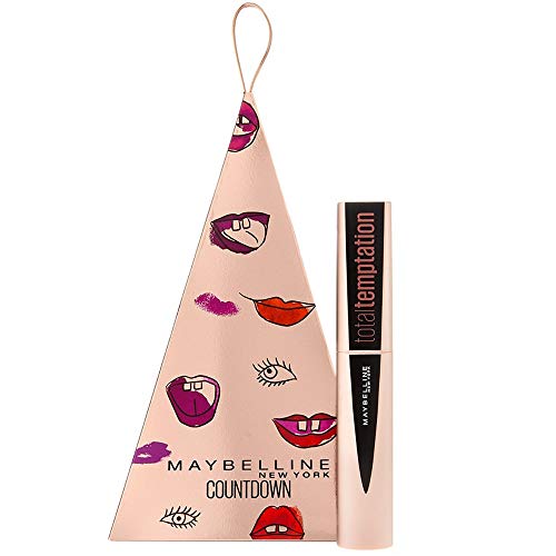 Maybelline Total Temptation Washable Mascara, Very Black, Countdown Edition, 0.27 fl. oz.