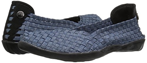 Image of Bernie Mev Catwalk Women's Stretch Woven Slip On Flat Shoes for Women