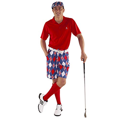 Royal & Awesome Bright Funky Colourful Long Golf Socks4