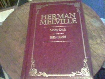Hardcover Herman Melville Moby Dick Billy Budd Longmeadow Press leather bind Book