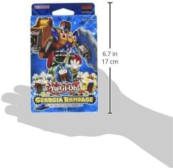 Yu-Gi-Oh! YGO Geargia Rampage THD d8 Card Game, Blue - BigaMart