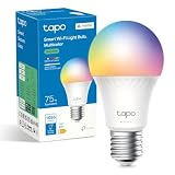 Tapo L535E - Bombilla inteligente WiFi,equivalente a 75 W, 2500-6500k, E27