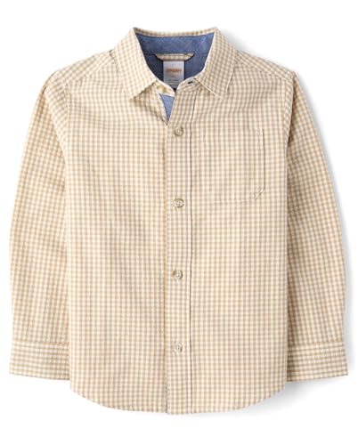 Image of Gymboree Boys' and Toddler Long Sleeve Button Up Shirt