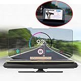 2 in 1 Head Up Display Bracket and Phone Holder HUD Auto Cars GPS Navigation Car Navigation Mobile Phone Car Holder Windscreen Projector