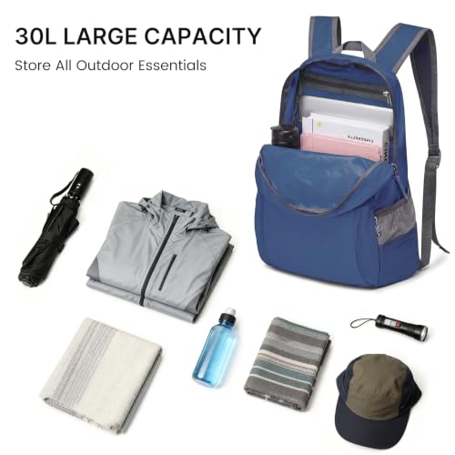 Image of G4Free 30L Packable Travel Hiking Backpack for Men Women