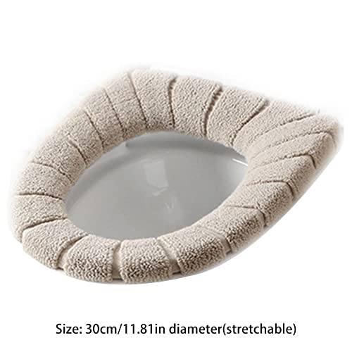 Toilettenabdeckung Toilettensitz Wärmer Toiletten Sitzkissen Matte Plüsch Toilettensitz U-förmiger Wc-sitzbezüge waschbarer Winter warmes Bad Weiche Toilettensitz Abdeckung Badezimmerzubehör Zubehör – Bild 8