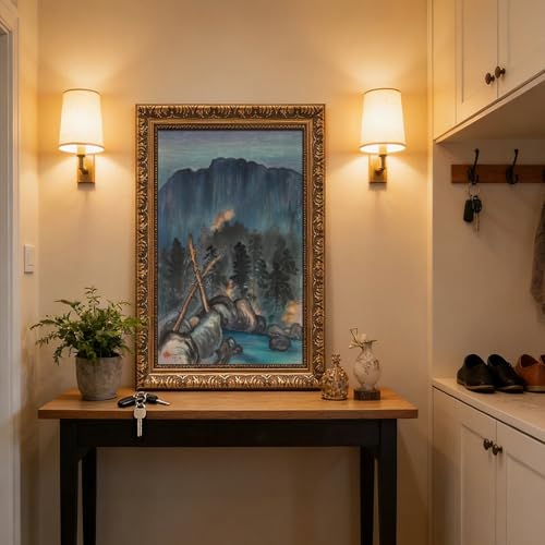 Toile Merced River Obata pour embellir un mur de bureau vide sans effort - 5
