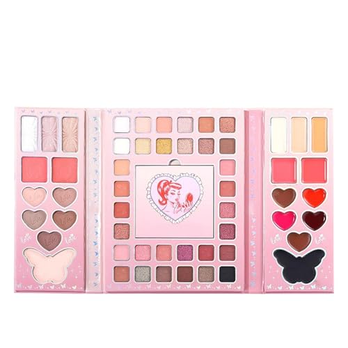 Paleta De Maquillaje - 32 Colores para Belleza | Paleta de Maquillaje de Ojos Altamente Pigmentada | Para Mujeres Adolescentes Adultas Principiantes Uso Diario Viajes Y Eventos