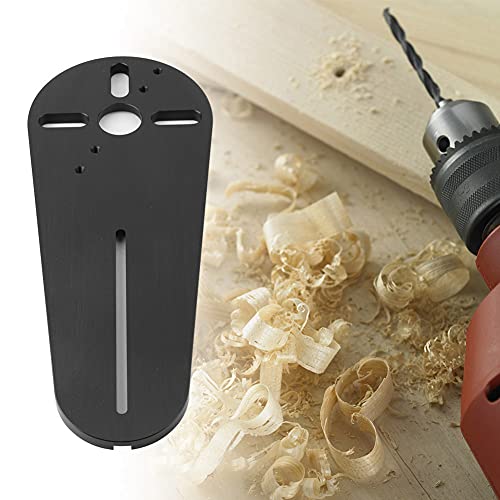 A B C Mini Ellipse and Circle Cutting Jig Set for Trimming Machines Woodworking Milling for Hand Trimmer Wood Router(A Set) - Image 3