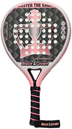 Black Crown - Pala de Padel Hurricane 2.0 - Forma Redonda - Contr...