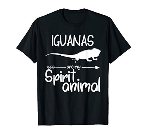 Iguanas Are My Spirit Animal Gift For Men Women Lizard