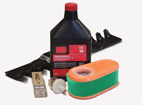 GL Tuneup Kit for Toro TimeMaster Turfmaster and for Exmark 30in Commercial Mowers Compatible with 7.75/8.5 and 8.75HP Blades Replace 116-6358-03 20120P 20199 20200 20976 20977 20978 21199 21200