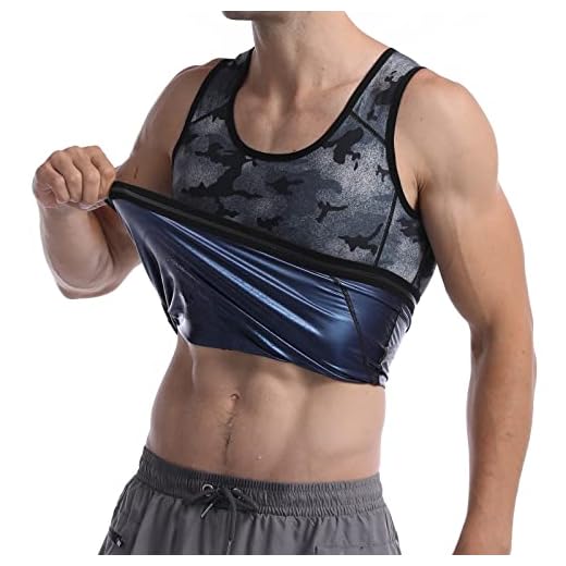 Camiseta interior para hombre, de compresión, para quemar grasa en el abdomen, fitness, chaleco deportivo, correr, yoga, culturismo, entrenamiento muscular, camiseta funcional, gris, S