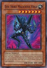 Yu-Gi-Oh! - Evil Hero Malicious Edge (DP06-EN006) - Duelist Pack 6 Jaden Yuki 3-1st Edition - Super Rare