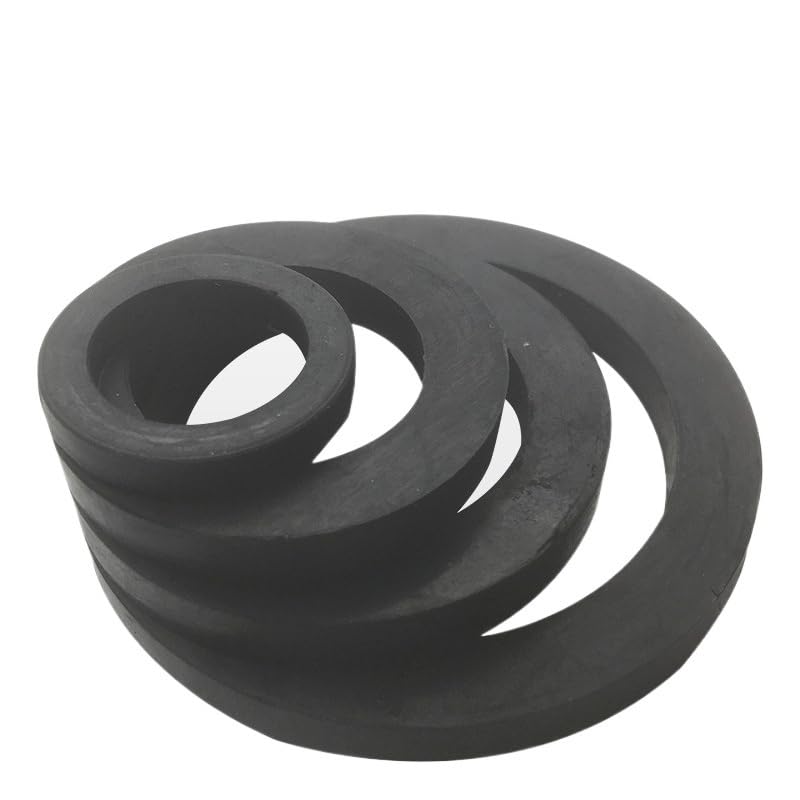 Rubber Washers Assortment Kit, 1Pc * NBR/FKM/EPDM/Slicone Rubber Sealing Strip Gasket Ring Washer for 1/2" 3/4" 1" 1.2" 1.5" 2" 2.5" 3" 4" Stainless Camlock Fitting(Fkm Green,DN80 74x92x6.5mm)