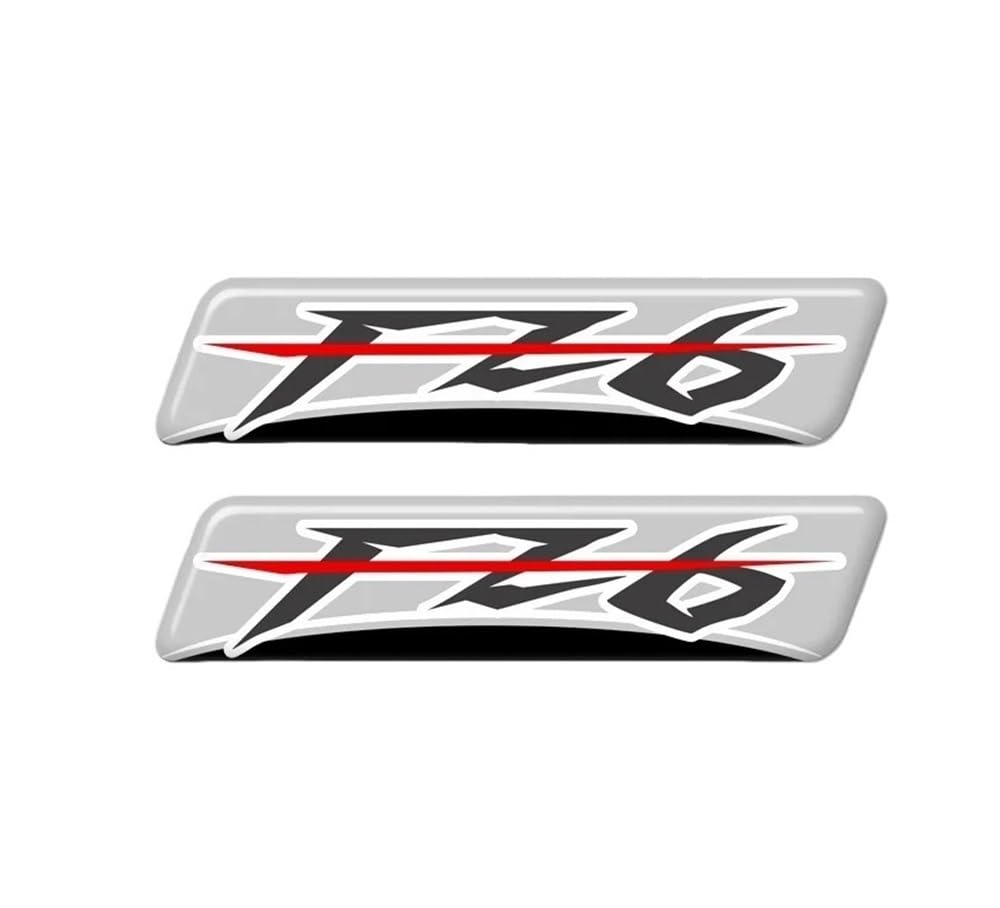Poignées latérales réservoir FZ6 S FZ6N kit autocollants anti-glisse et protection