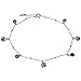 Silver Masters 925 Sterling Silver Singapore-Chain Anklet