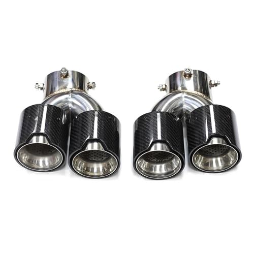 Tuyaux d'échappement quadruple carbone BMW G42 M240i 2020 2021 embout silencieux
