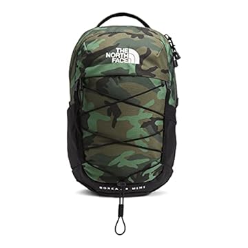 THE NORTH FACE Borealis Mini Mochila (TNF Preto/Coral Queimado Metálico Luxo), Preto