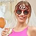 Ciieeo New Year Glasses 5Pcs Creative Winter Party Eyewear for Celebrations Chic Office Decor & Graduation Events Fashion Glasses with Clear Lenses