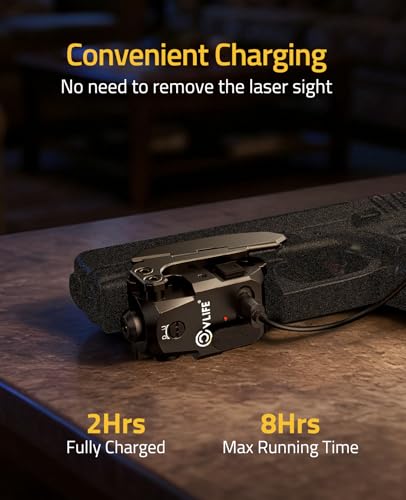 CVLIFE Low Profile Laser Sight for Pistol with Handstop - image 4