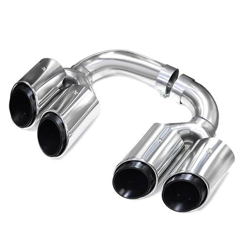 Embout silencieux pour Cayenne 9Y0 3.0 système d'échappement inox argent