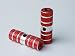 BMX Small Bike Pegs Resilient Aluminum Alloy for Stunts Tricks and more (Red)