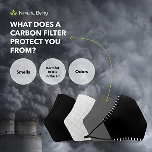 Image of airific by NIRVANA BEING 2.0 N95, FFP2 Washable and Reusable Mask for Adults | Anti Pollution Mask | Tested at International Labs Nano Technology Filter