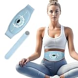 Braload EMS Trainingsgerät Bauchmuskeltrainer, USB Wiederaufladbarer Elektrischer ABS Stimulator, 6 Modi & 15 Intensitäten, Verstellbarer Gürtel für Taille 62–124 cm