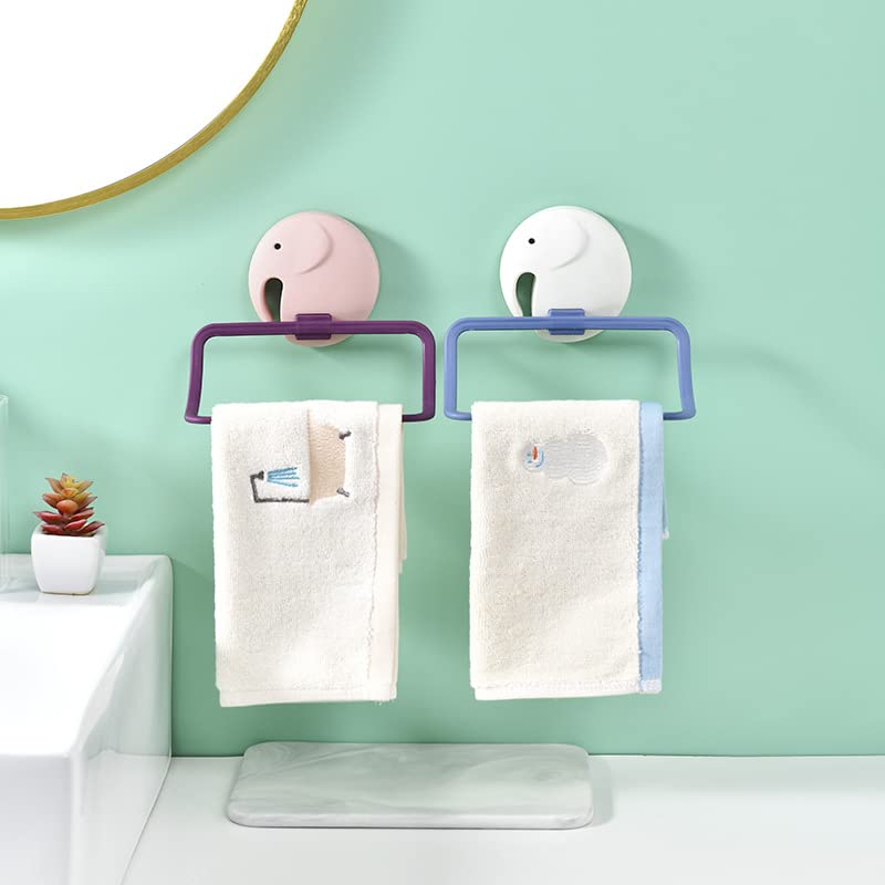 Rack de serviette salle de bain mural et support de lavage adhésif