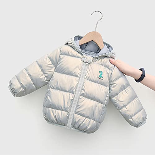 Winter Down Coats for Kids Baby Boys Girls Light Puffer Padded Jacket Bear Hoods Infant Winter Outerwear2