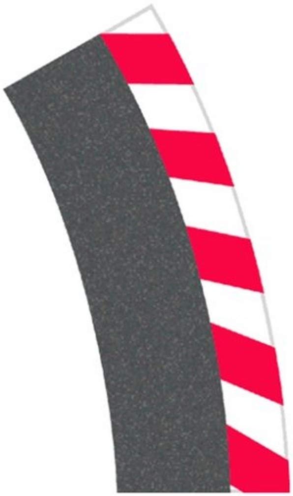 Carrera - 20020564 - Außenrandstreifen für Steilkurve 1/30° (6), Endstücke (2)